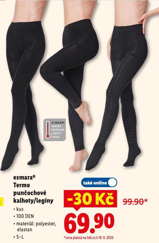 ESMARA TERMO PUNOCHOV LEGNY