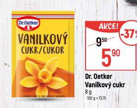 DR. OETKER VANILKOV CUKR