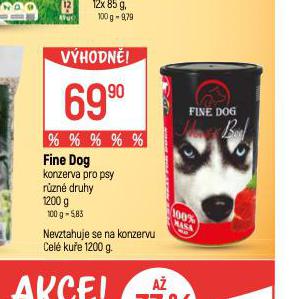 FINE DOG KONZERVA PRO PSY