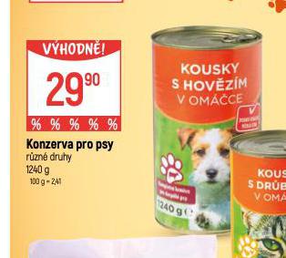 KONZERVA PRO PSY