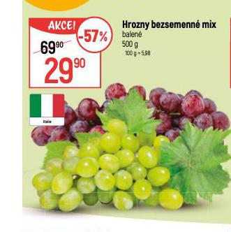 HROZNY BEZSEMENN MIX