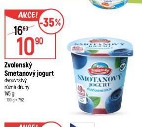 ZVOLENSK SMETANOV JOGURT