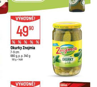 OKURKY ZNOJMIA