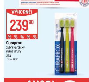 CURAPROX ZUBN KARTEK