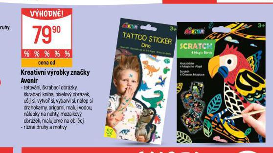 KREATIVN VROBKY ZNAKY AVENIT