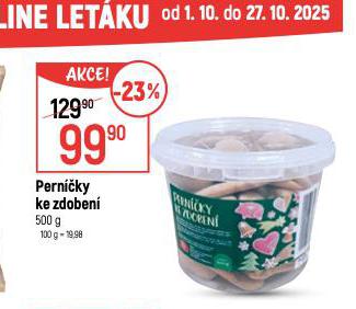 PERNKY NA ZDOBEN