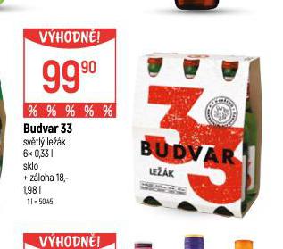 PIVO BUDVAR