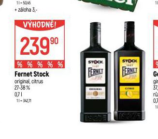 FERNET STOCK