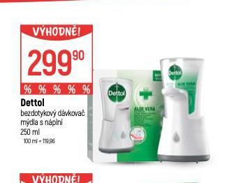 DETTOL BEZDOTYKOV DVKOVA MDLA