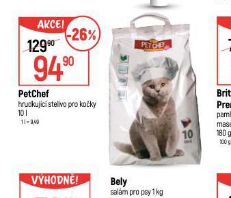 PETCHEF HRUDKUJC STELIVO PRO KOKY