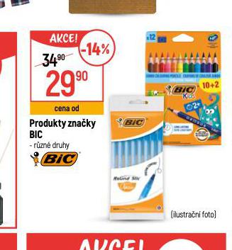 PRODUKTY ZNAKY BIC