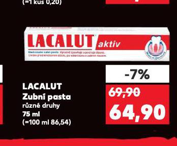LACALUT ZUBN PASTA