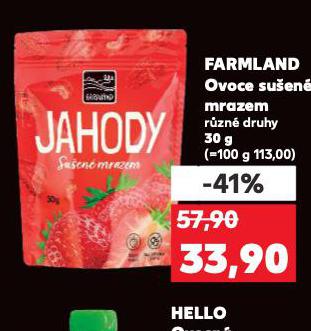 FARMLAND OVOCE SUEN MRAZEM