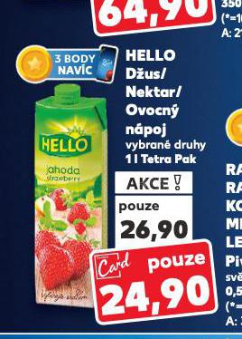 HELLO DUS, NEKTAR A NPOJ