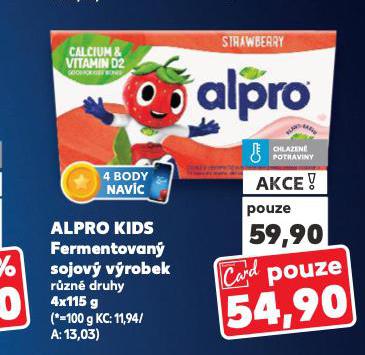 ALPRO KIDS FERMENTOVAN SOJOV VROBEK