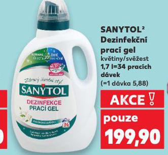 SANYTOL DEZINFEKN PRAC GEL