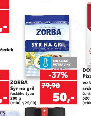 ZORBA SR NA GRIL