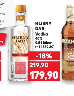 HLIBNY DAR VODKA
