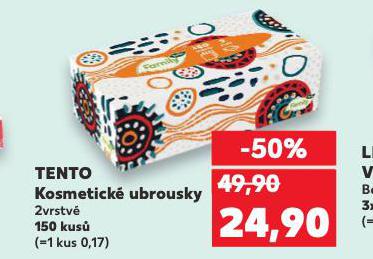 TENTO KOSMETICK UBROUSKY