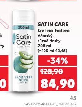 SATIN CARE GEL NA HOLEN