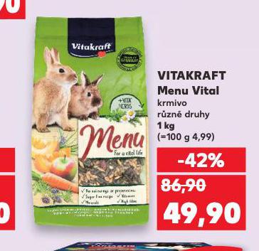 VITAKRAFT MENU VITAL
