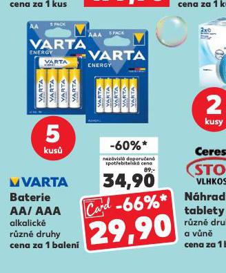 VARTA BATERIE