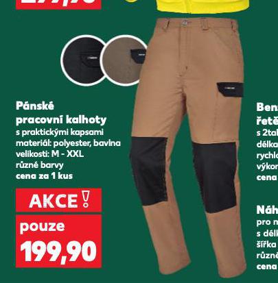 PNSK PRACOVN KALHOTY