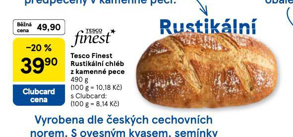FINEST RUSTIKLN CHLB Z KAMENN PECE