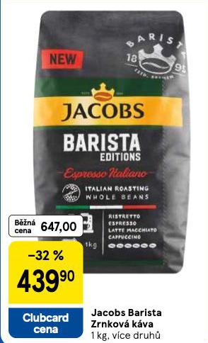 JACOBS BARISTA ZRNKOV KVA