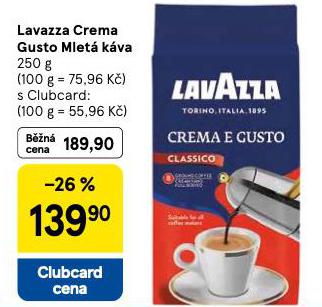 LAVAZZA CREMA GUSTO MLET KVA