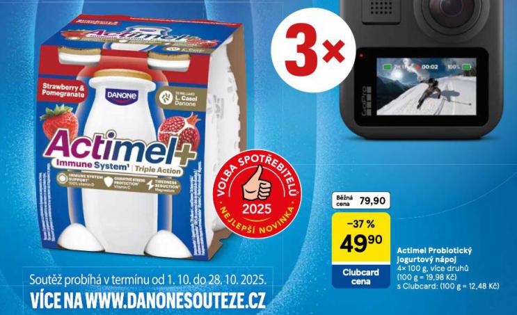 ACTIMEL PROBIOTICK JOGURTOV NPOJ