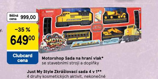 MOTORSHOP SADA NA HRAN VLAK