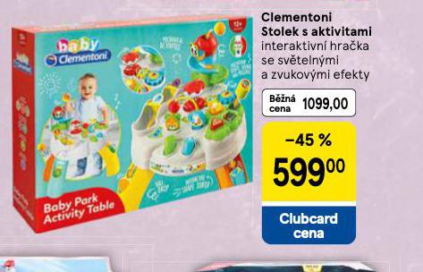 CLEMENTONI STOLEK S AKTIVITAMI