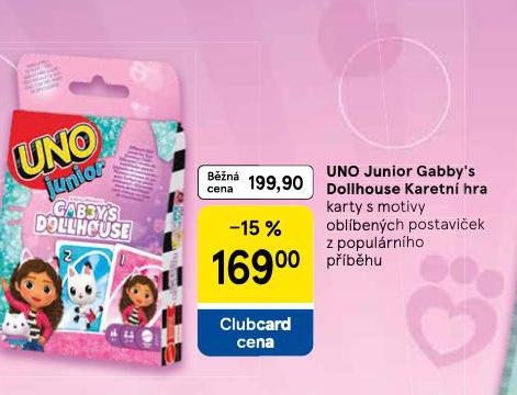UNO JUNIOR GABBYS DOLLHOUSE KARETN HRA