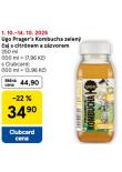 UGO PRAGES KOMBUCHA ZELN AJ S CITRNEM A ZZVOREM