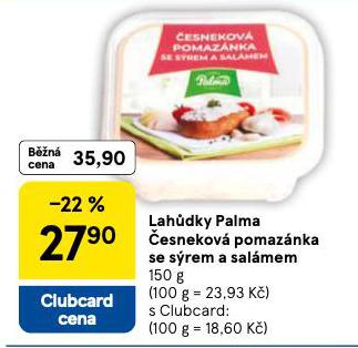 LAHDKY PALMA ESNEKOV POMAZNKA SE SREM A SALMEM