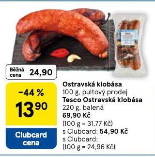 TESCO OSTRAVSK KLOBSA