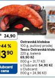 TESCO OSTRAVSK KLOBSA