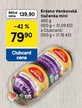 KRSNO VENKOVSK TLAENKA MINI