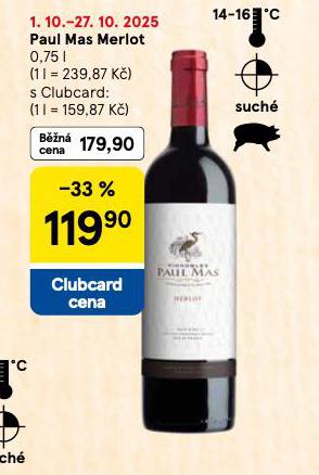 PAUL MAS MERLOT
