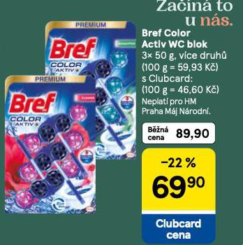 BREF COLOR ACTIV WC BLOK