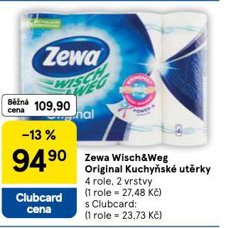 ZEWA WISCH A WEG ORIGINAL KUCHYSK UTRKY