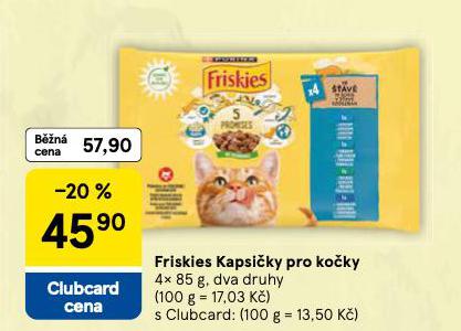 FRISKIES KAPSIKY PRO KOKY