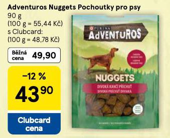 ADVENTUROS NUGGETS POCHOUTKY PRO PSY