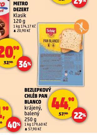 PAN BLANCO BEZLEPKOV CHLB