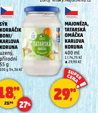 MAJONZA KARLOVA KORUNA