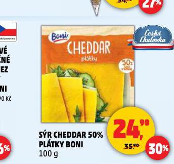 SR CHEDDAR 50% PLTKY