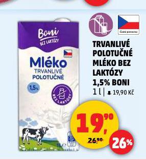 TRVANLIV POLOTUN MLKO BEZ LAKTZY