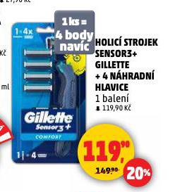 GILLETTE HOLIC STROJEK