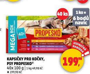 PROPESKO KAPSIKY PRO KOKY